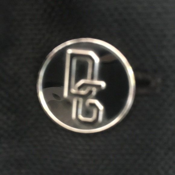 DOLCE&GABBANA black silk cashmere silver Blazer 50